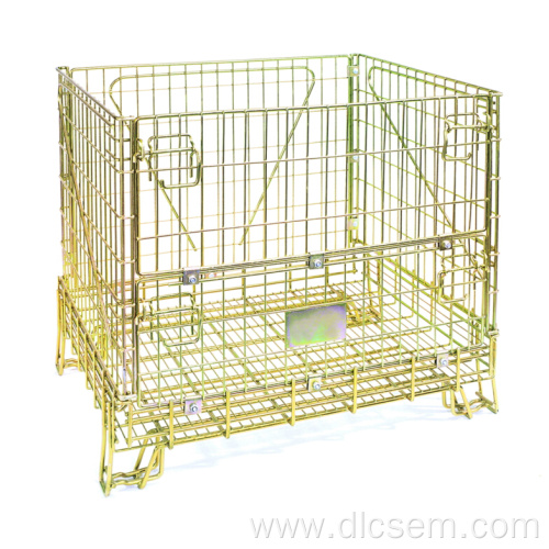 Collapsible Metal Storage Cage Container